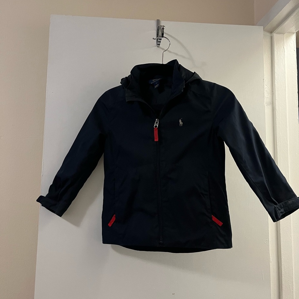 Boys Ralph Lauren Water Repellant Hooded Jacket size 6.